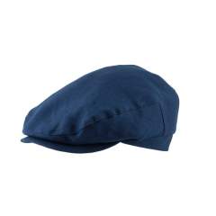 Flat Cap Eero Gen Pellava sininen