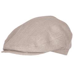 Flat Cap Eero Gen Pellava beige