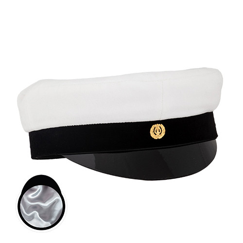 Ylioppilaslakki Teflon® Hopea vuori Ylioppilaslakki Teflon® Hopea vuori
